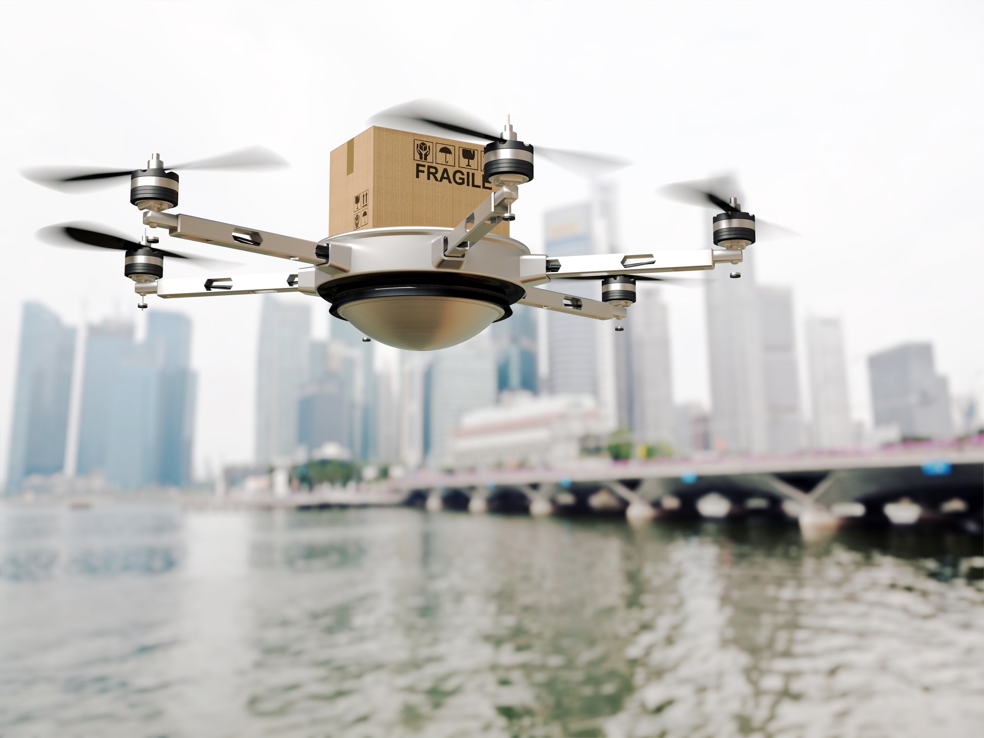 Drone Delivery Healthcare Retail