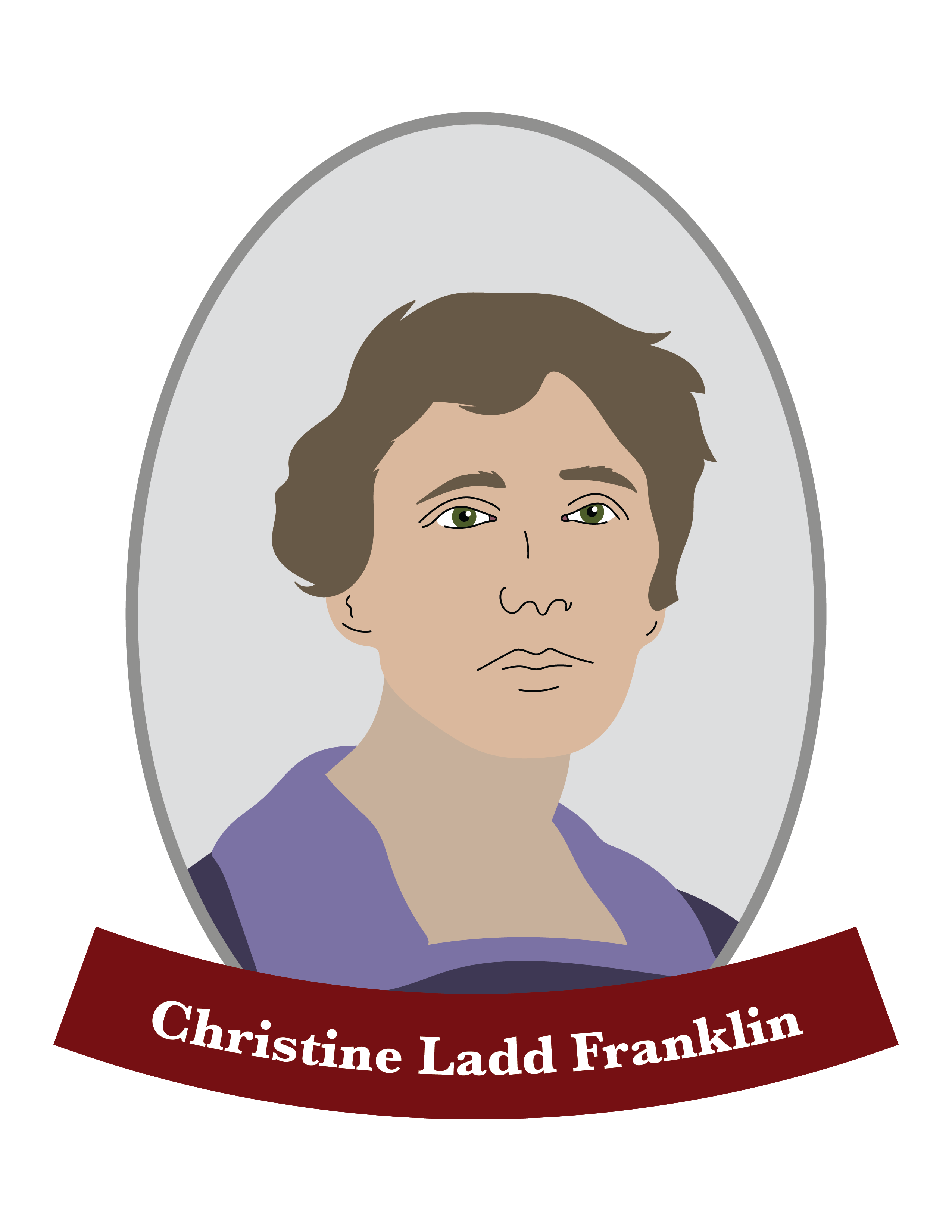 Illustration of Christine Ladd-Franklin