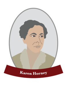 Illustration of Karen Horney